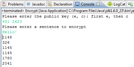 Encryption Example